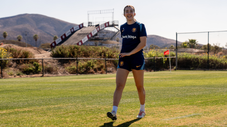 Utah Royals FC player Lauren Flynn